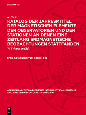 cover image of Stationen von –001 bis –900